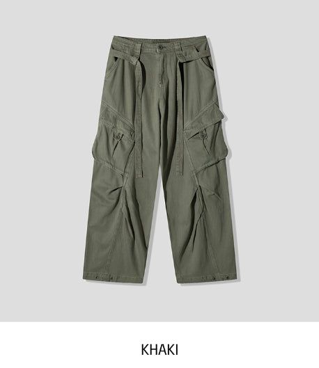 Summer Belted New Cargo Pants