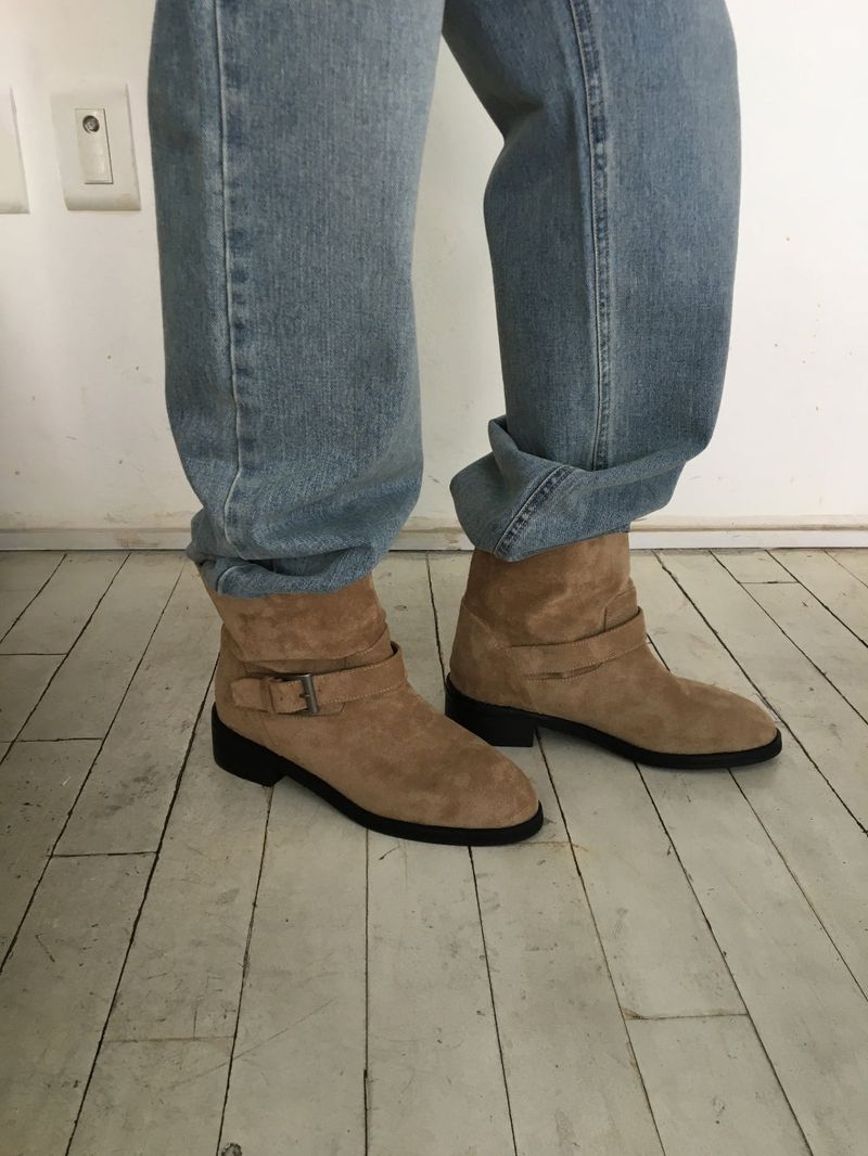 Pointed toe ankle boots (3color)