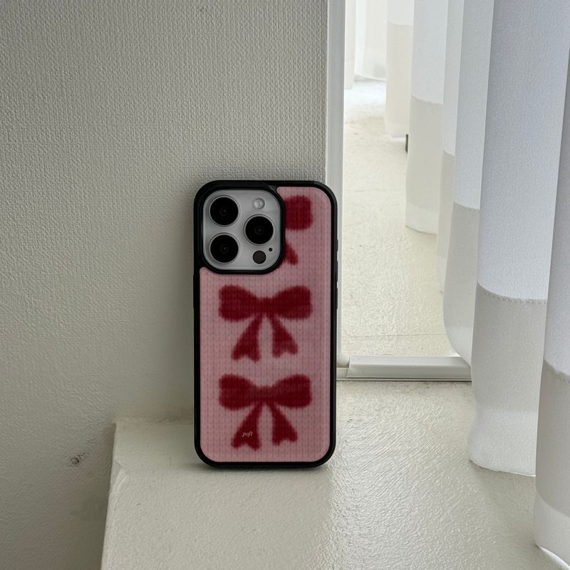 epoxy knit ribbon case