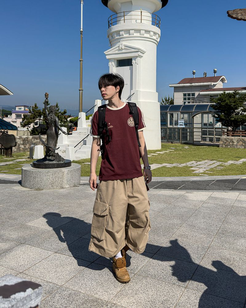 Jorbic 3D Cargo Bermuda Pants