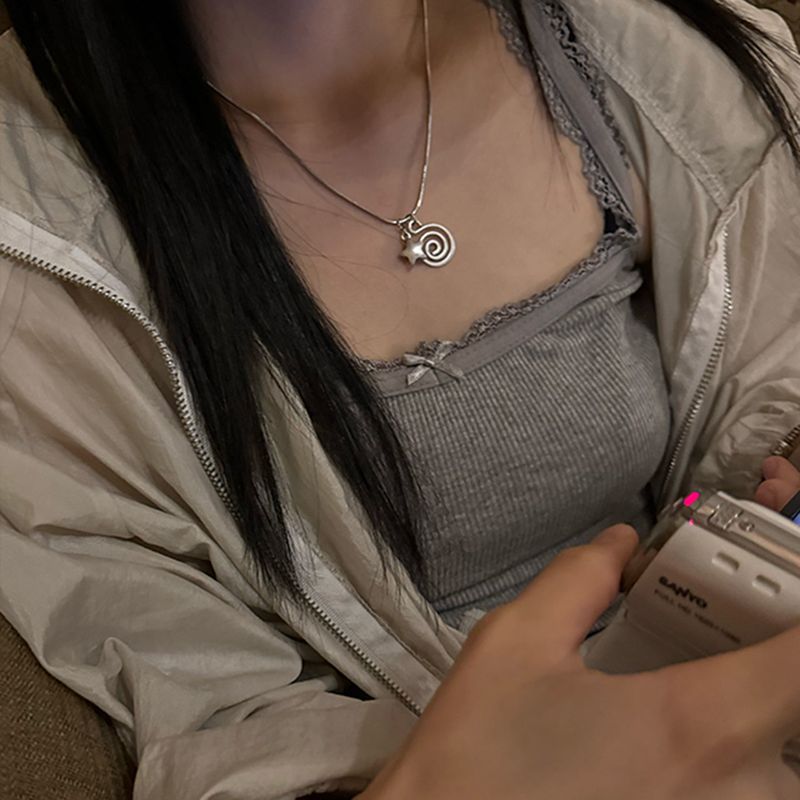 spiral star necklace