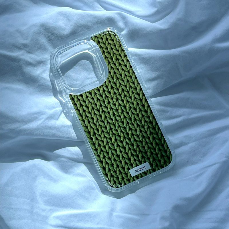 Knit Case Green (Jelly Hard)