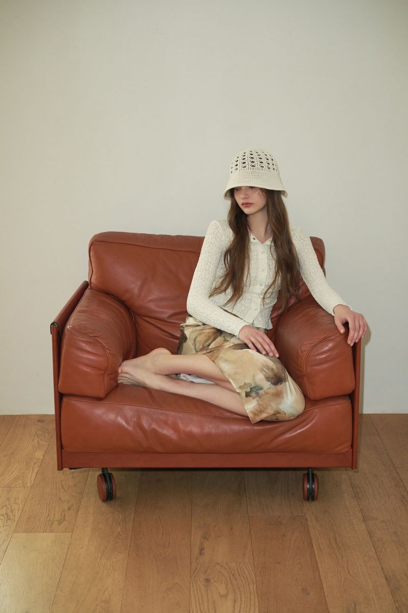 FLYNN bucket hat_ivory