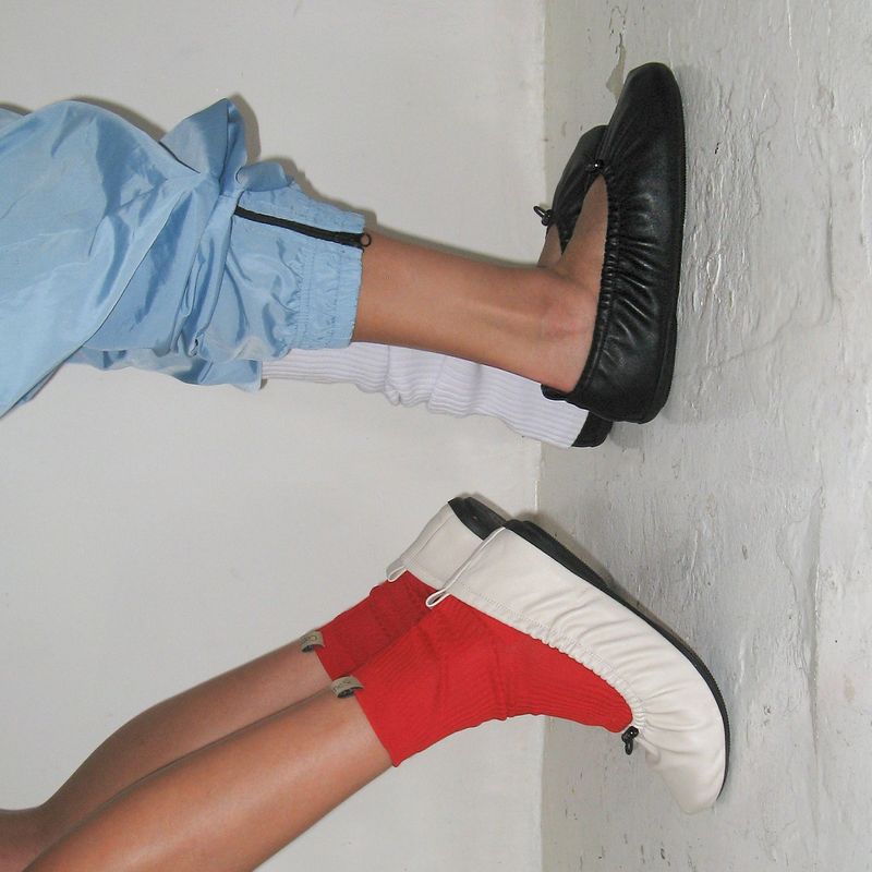 Ballet 0048. Scrunch Flat Shoes - 4colors