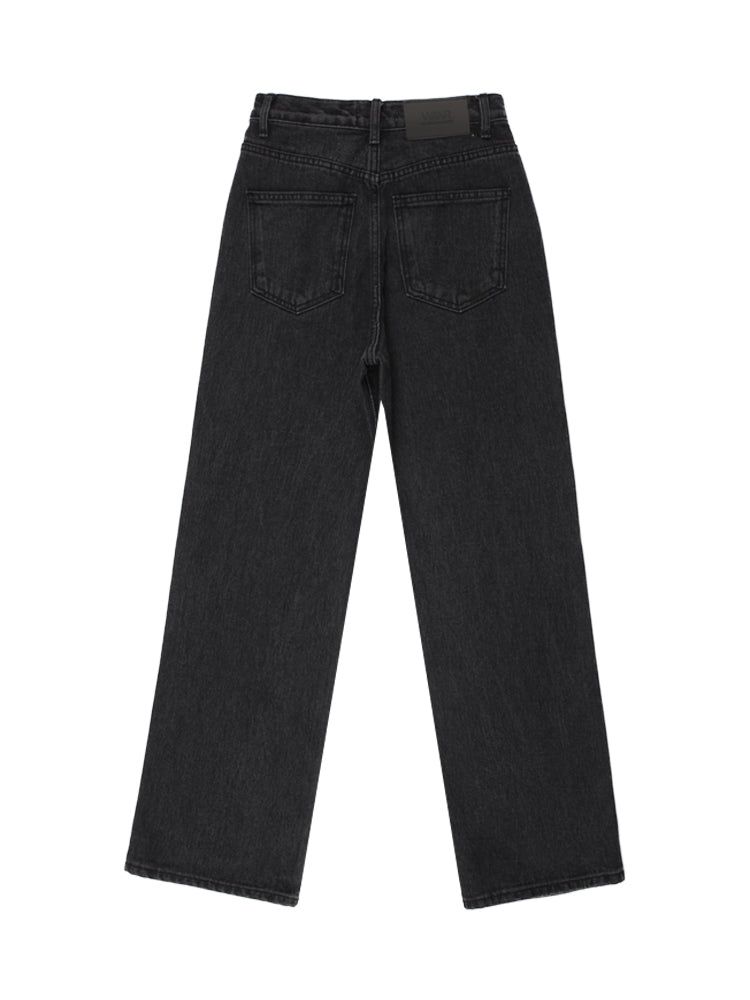 W50 WIDE DENIM PANTS_BLACK