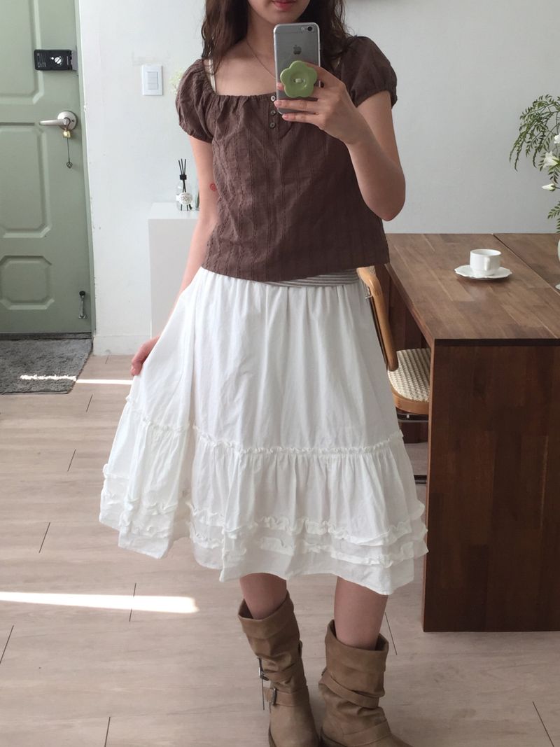 ricotta blouse (3color)