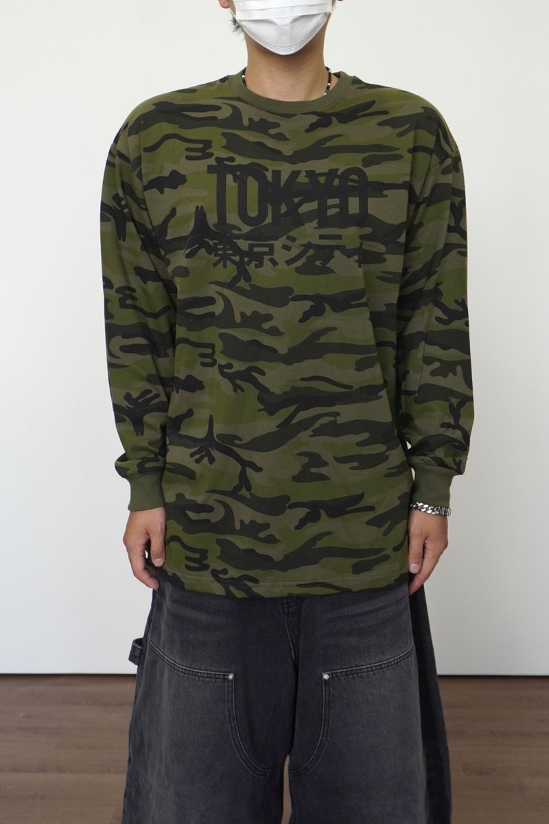 TOKYO Camouflage Long Sleeve 2C
