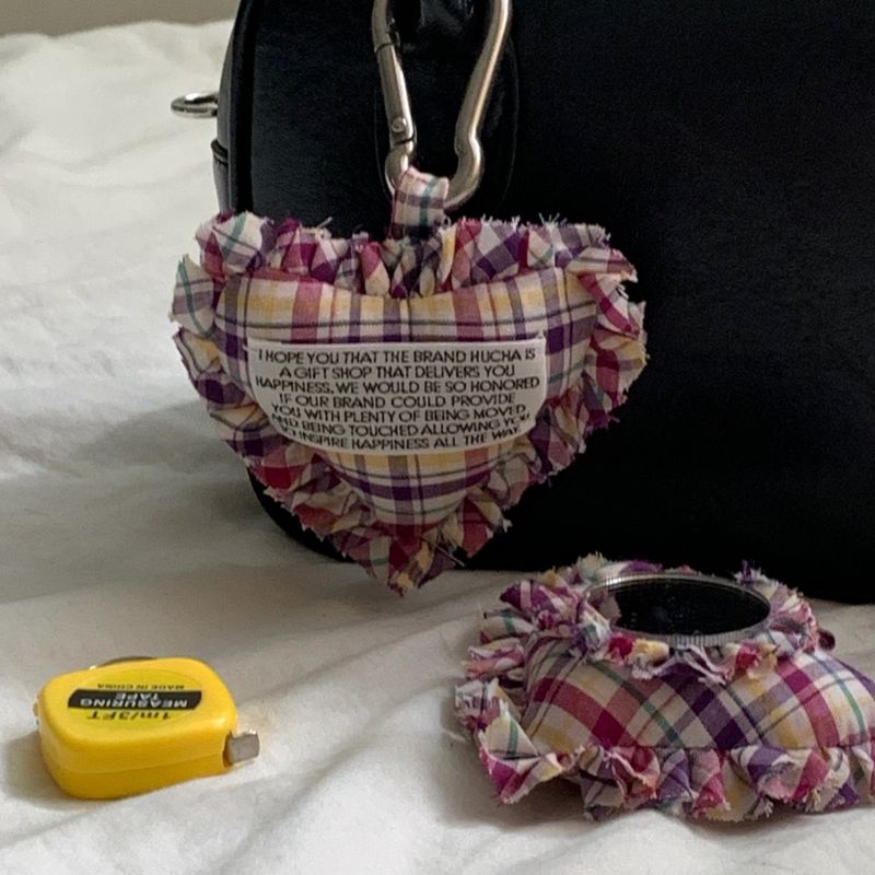 hucha love mirror keyring