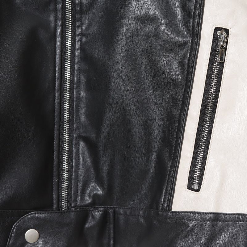 RU23118 Buffing Leather Jacket (2 colors)