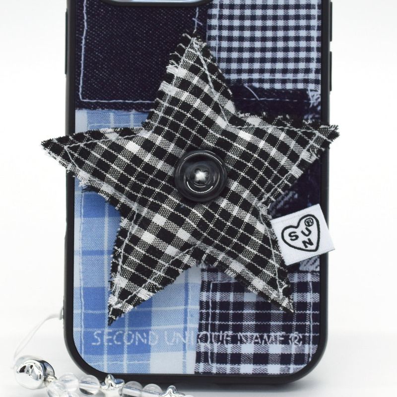 SUN CASE STAR PATCH BLACK