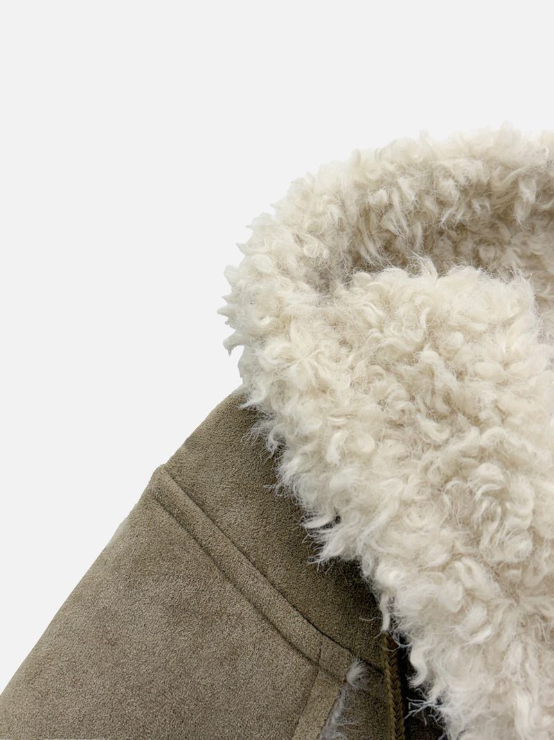 Camel Crop Suede Fur Mustang (2c)