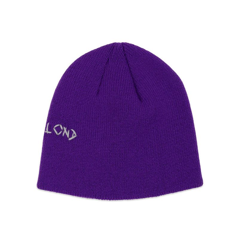 BBD Embroth Logo Piercing Beanie (Purple)