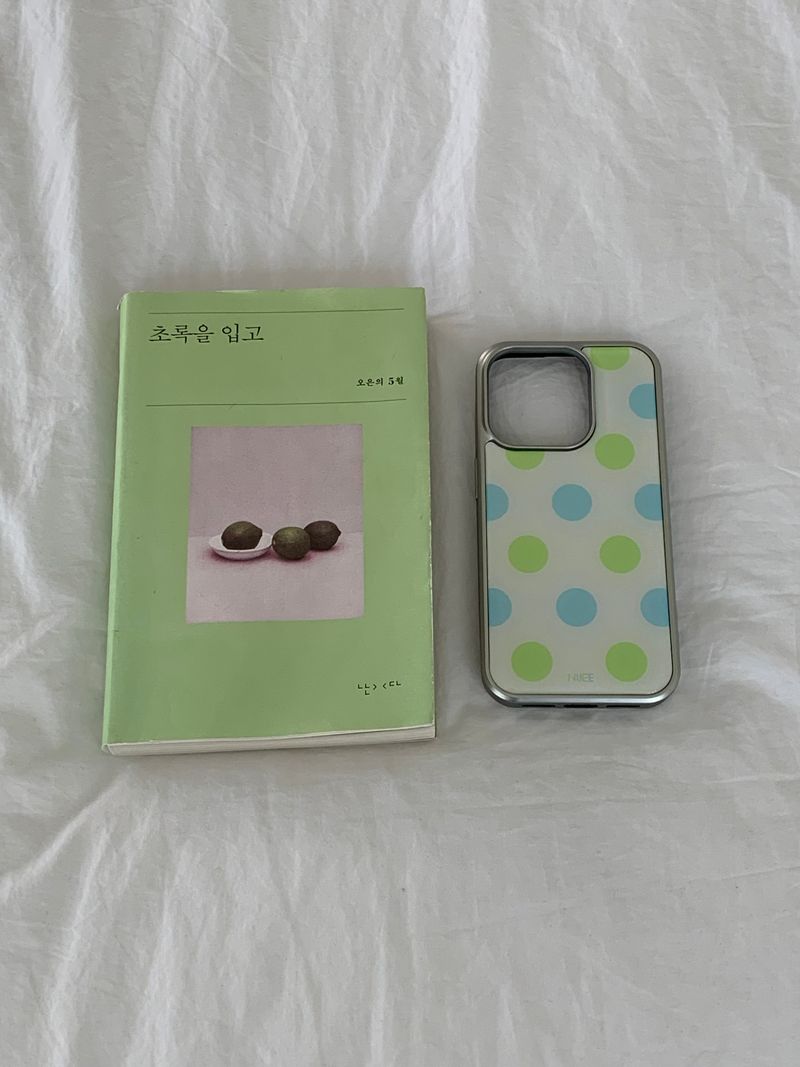 wish dot silver epoxy case 