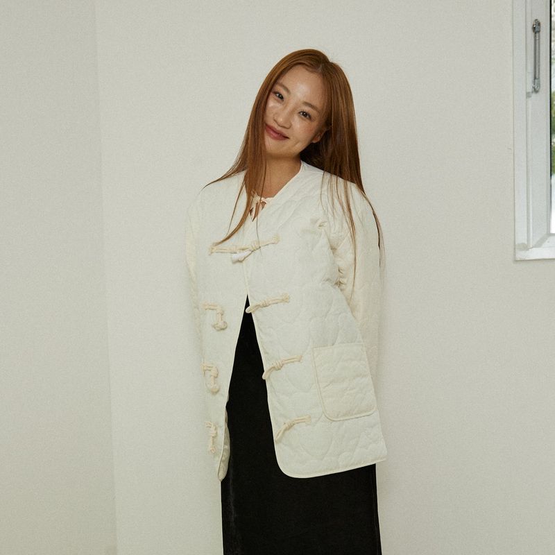 delidi(ディライディ)の「Cloud quilting jacket (ivory)(Jackets/Outerwear)」