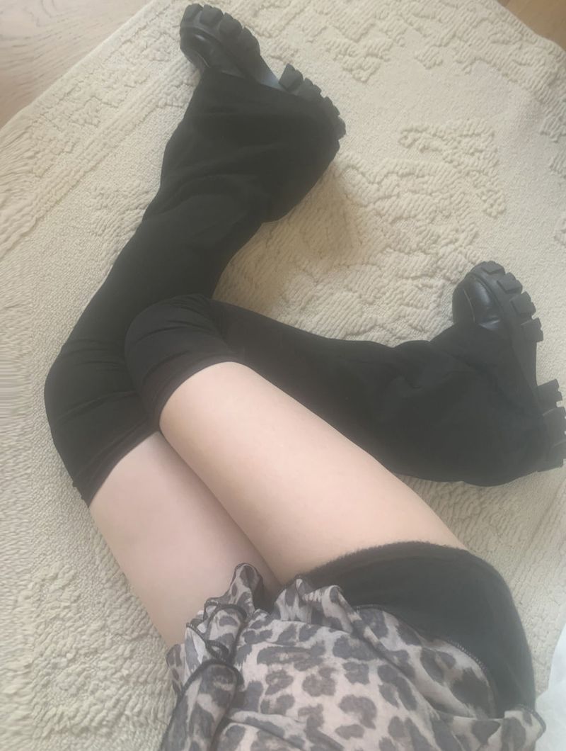 ドナルーズフィットロングソックス (ブラック)