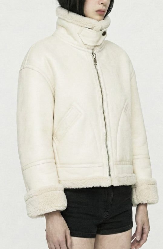 25FW★ [ EEUN MADE ] Marshmallow Shearling Jacket