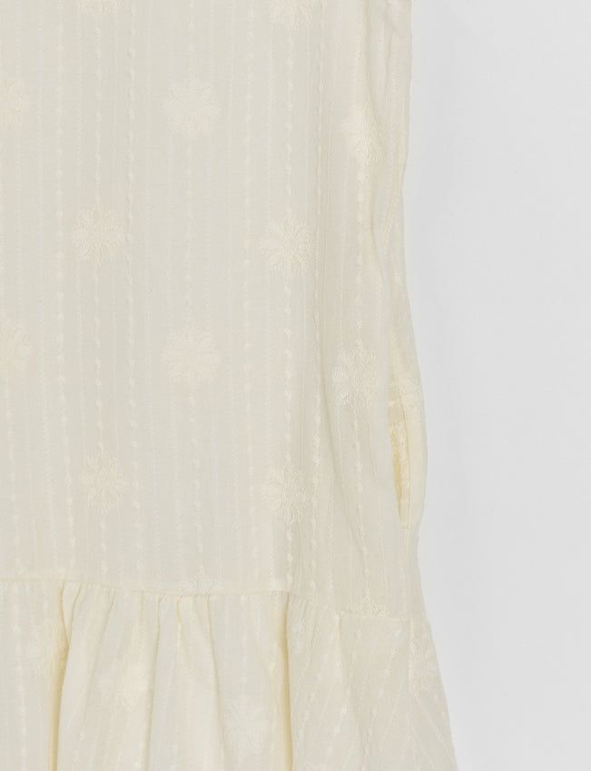 Namo Embroidered Sleeveless Long One Piece