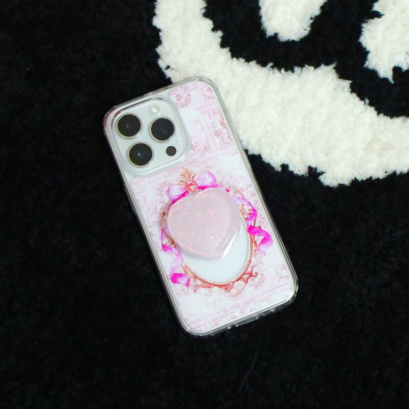 【MADE】glitter Heart Smart Tok / Pesto 23.
