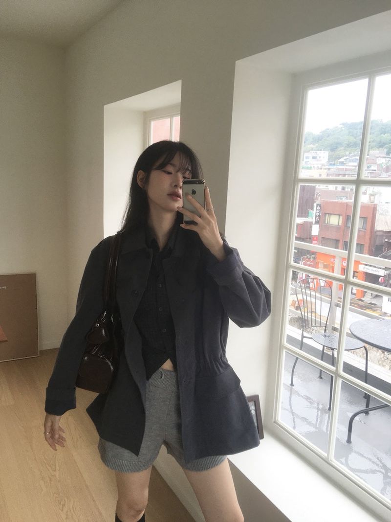 biscuit cotton jacket