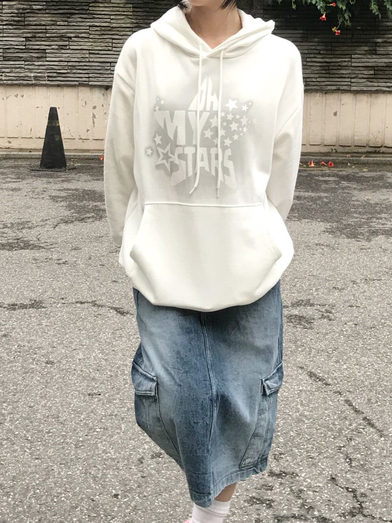 heenytsuki(ヒニツキ)の「My Star Oversized Fit Hoodie(Tops)」