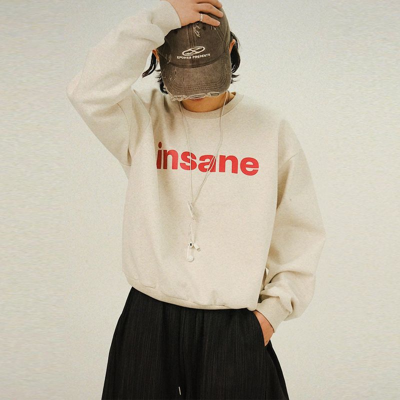 SEMIKAJI（セミカジ）の「VO INSANE Crop Sweatshirt（Tops）」