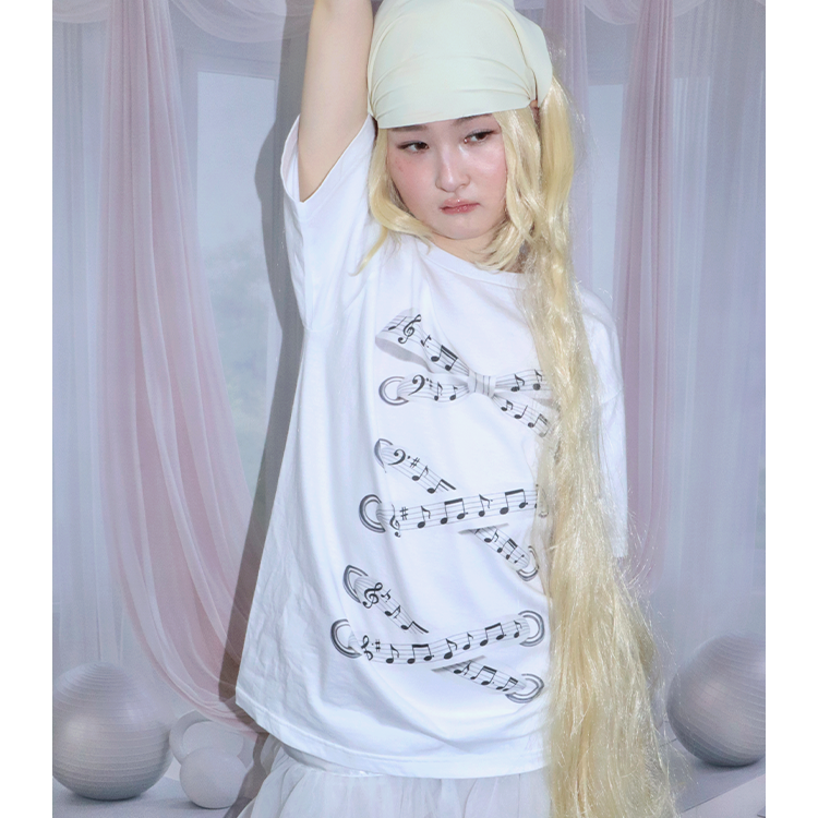 music ribbon t-shirts