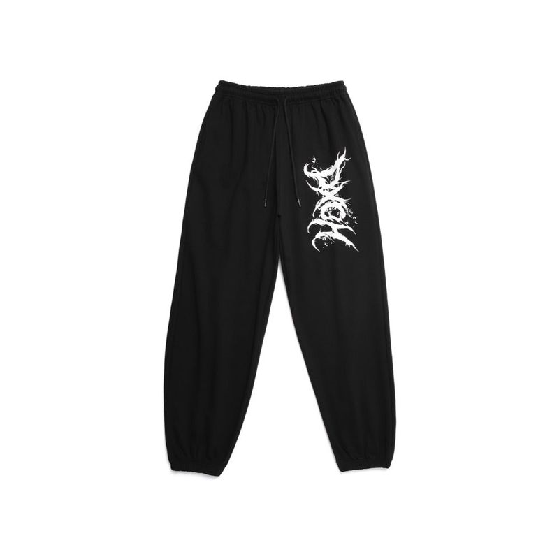 STREET LOGO LONG WIDE PANTS 2COLOR