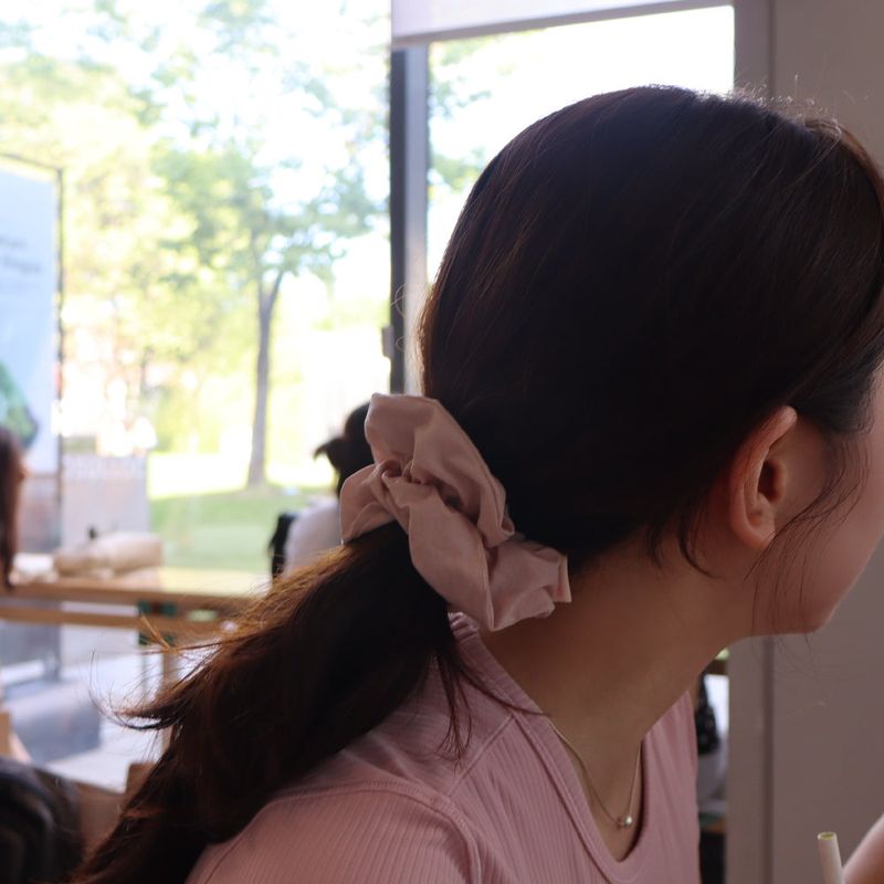 Sunny Dry Scrunchie (PINK)