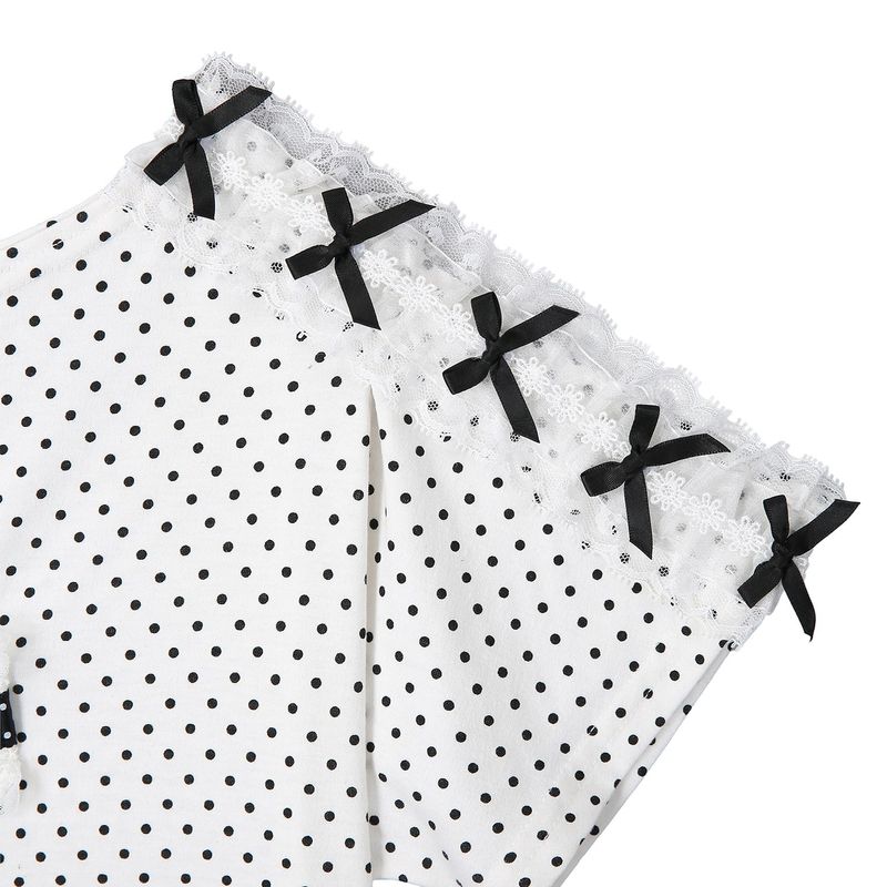 Cross Off-Shoulder T-shirt - White