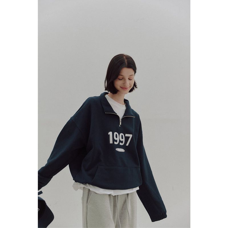 1997 ロゴ ジップアップ MTM (グレー)