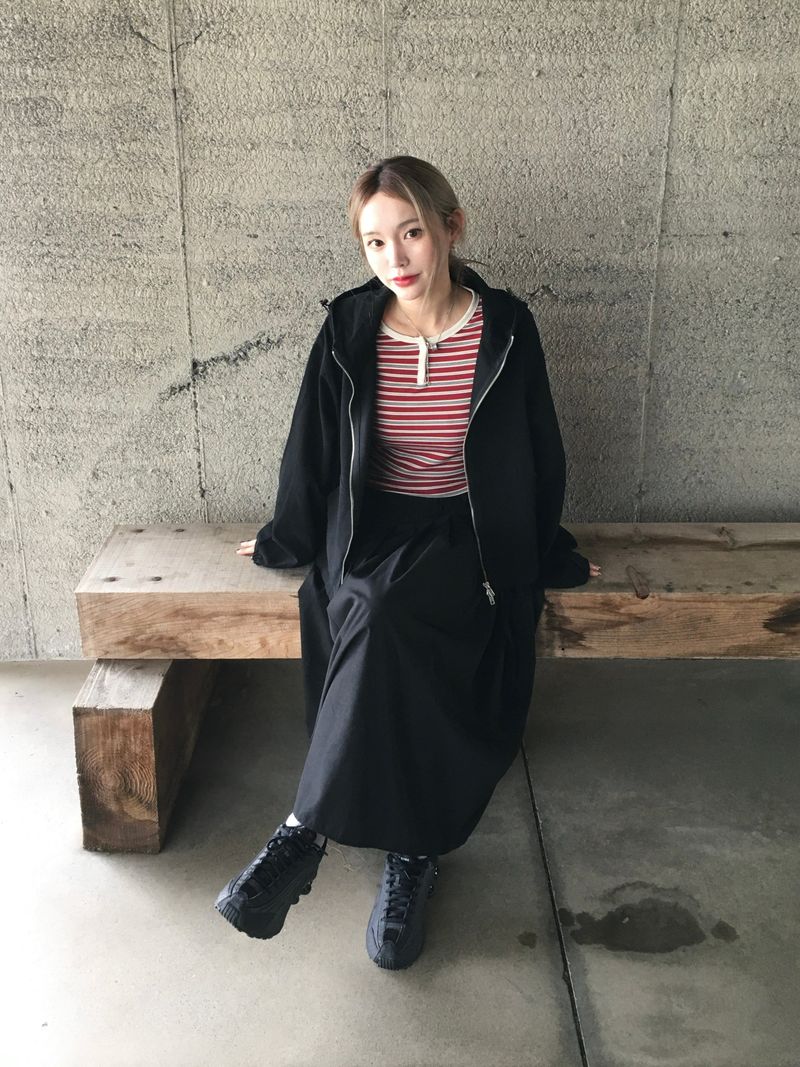 Very Striped Button Long Sleeve (3c)