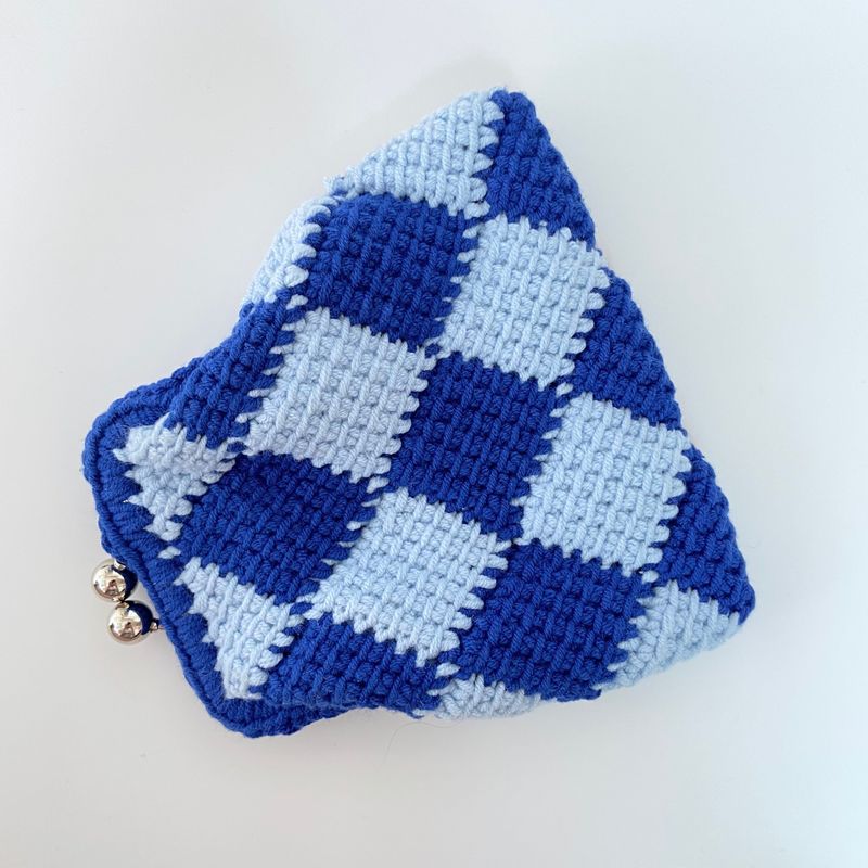 [MADE] Étang Waffle Pouch | Cobalt Blue