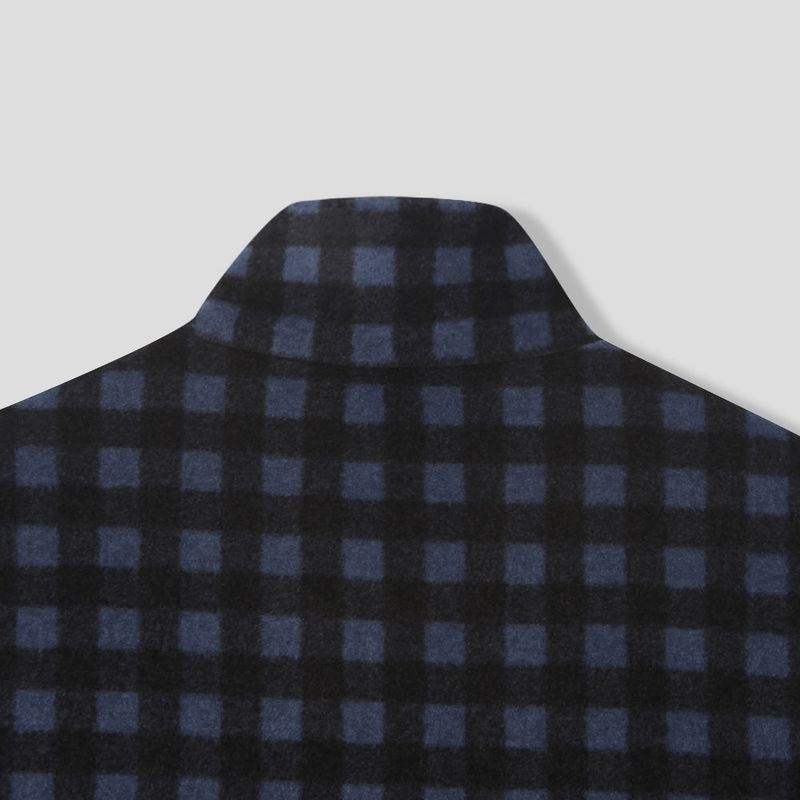 Dock Checked Fleece Zip Up