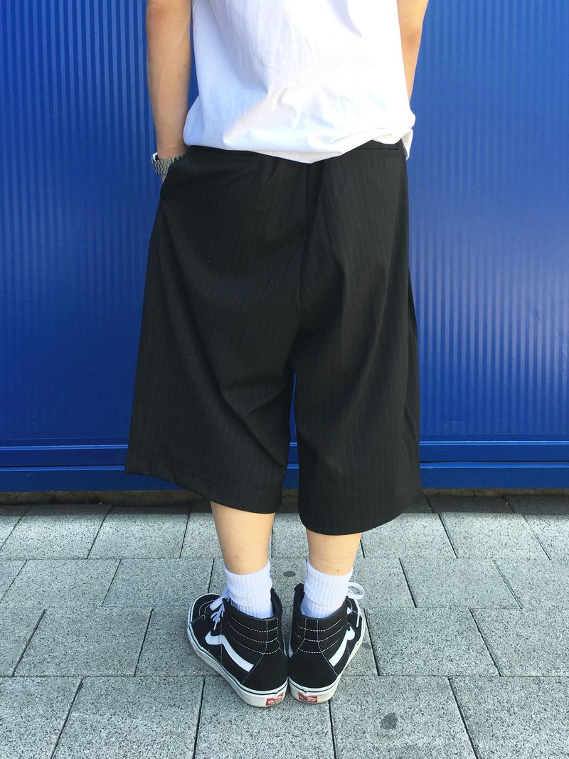  Delta Stripe Bermuda Slacks 2C