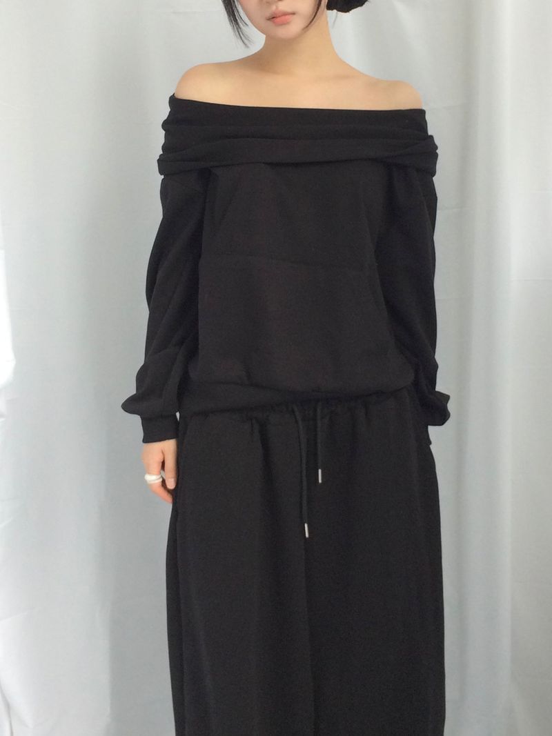 loose fit basic jogger pants