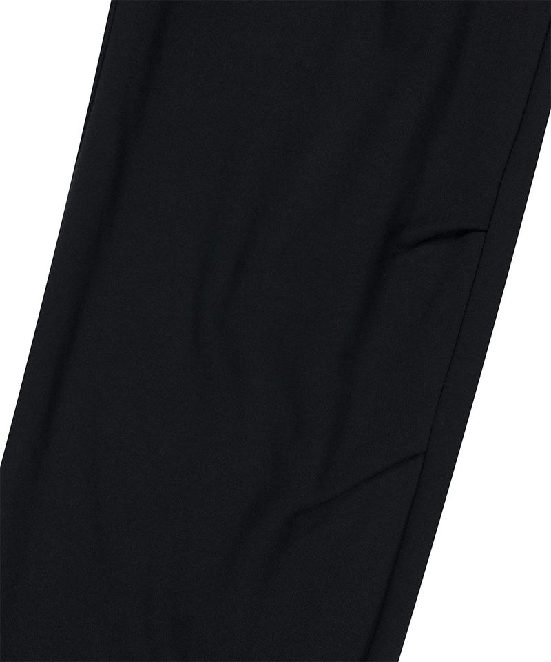 TWO-TUCK WIDE SWEAT PANTS_BLACK