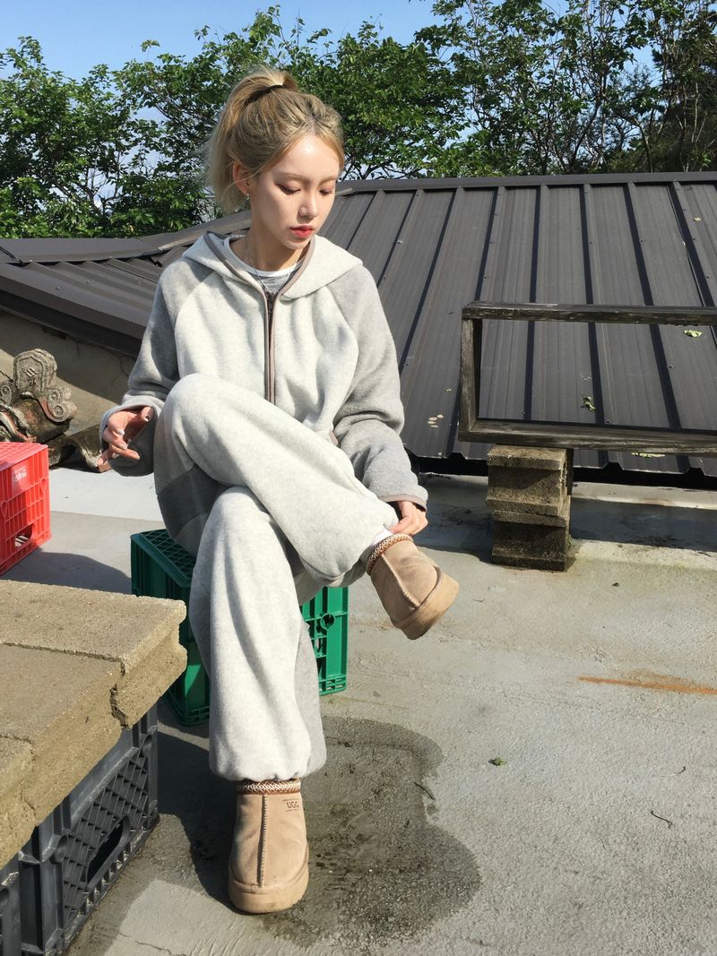 [SET] Fluffy Winter Fleece Pants (3c)