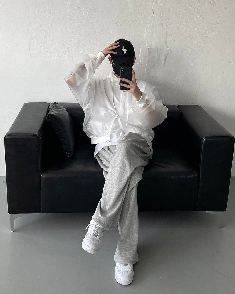 OWN Plastic Mix Zip-Up (2 colors)