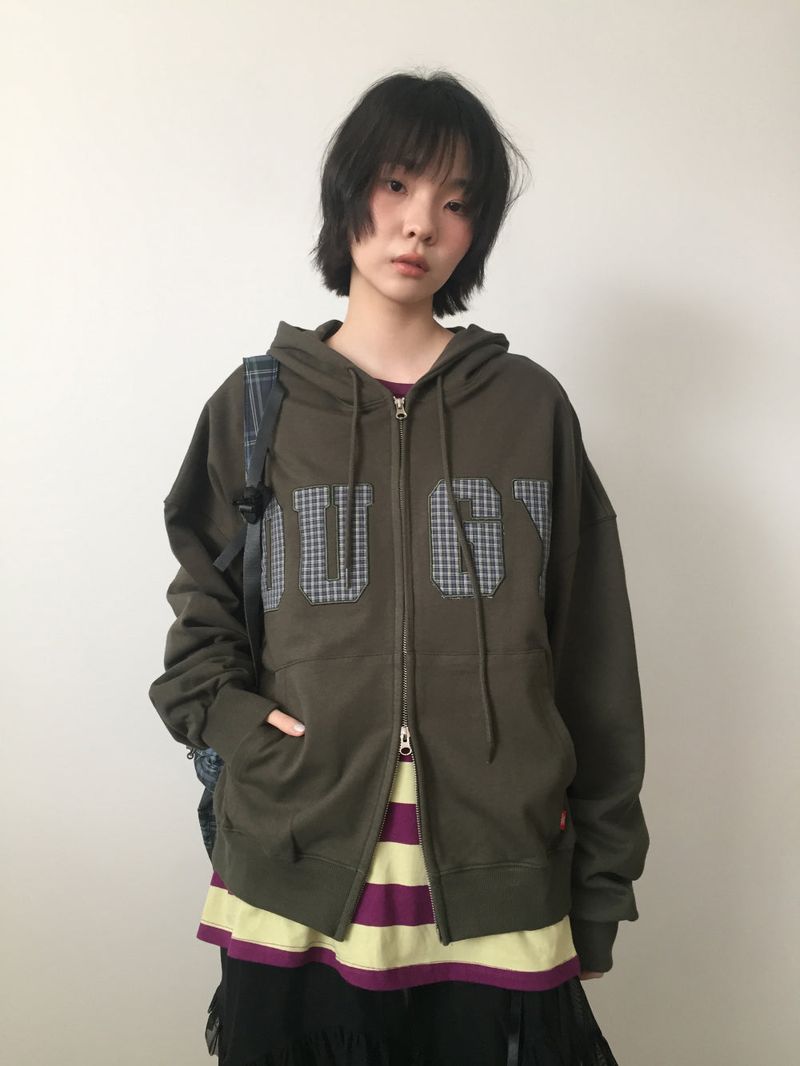 YWD DUGY HOODIE ZIP-UP
