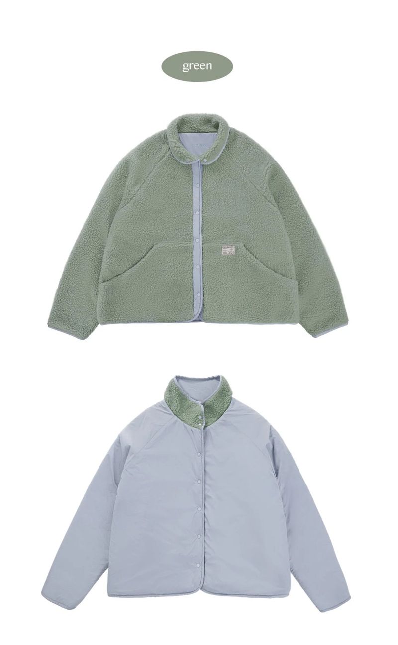 REVERSIBLE DUMBLE JUMPER (green)