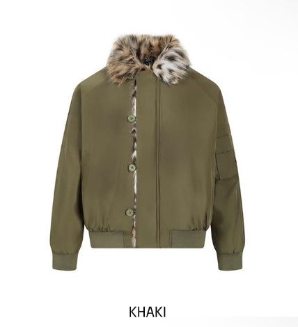 Vanish Leopard Fur Jacket