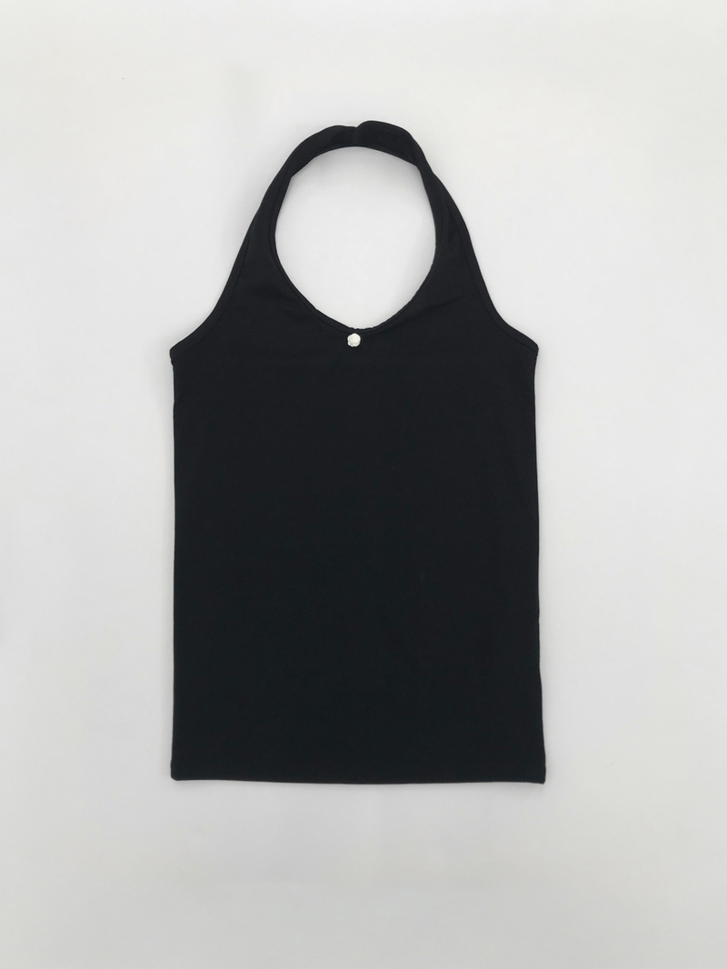 Rose Emblem Halterneck Sleeveless (8color)