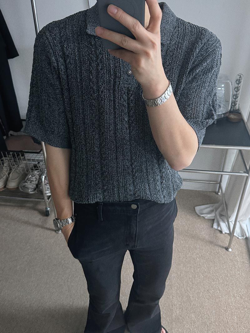 ASCLO Bootcut Black Jeans