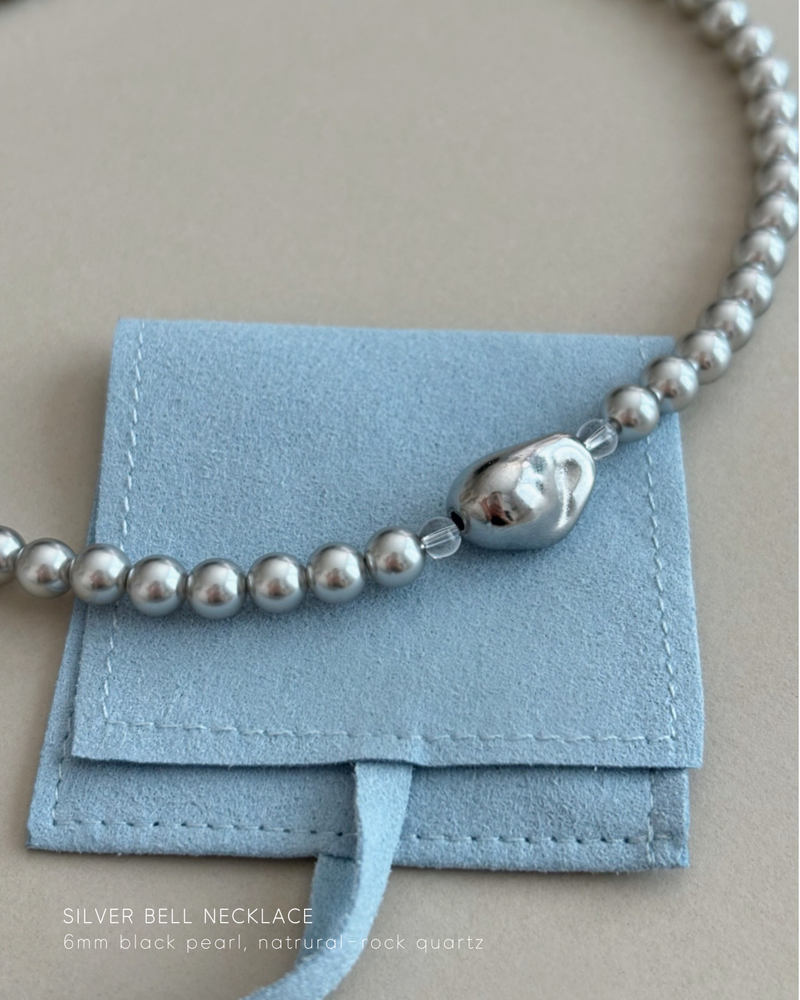 Silver Bell Necklace