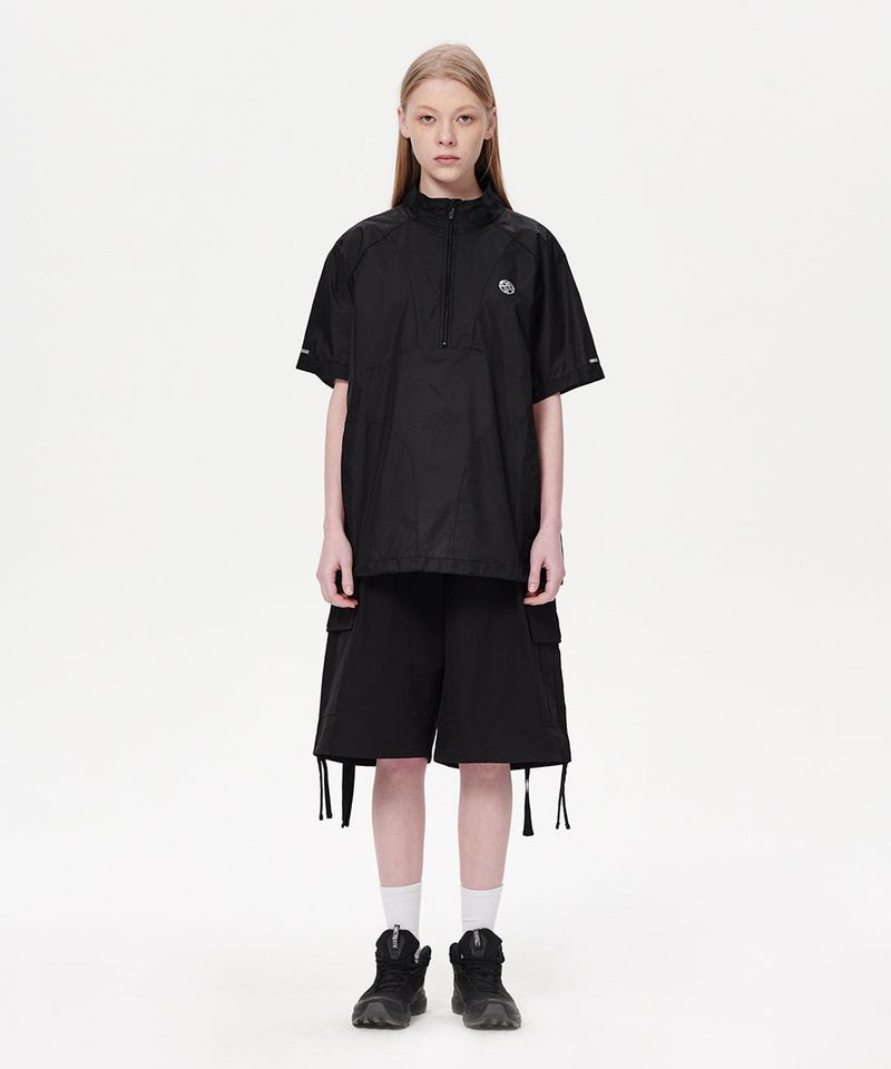 HALF ZIP PANNEL WINDBREAKER