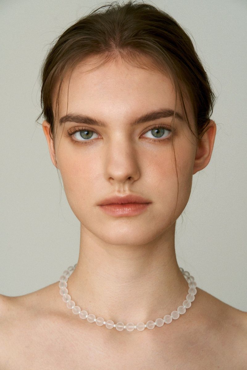 Silver925_Pearl White Quartz_N