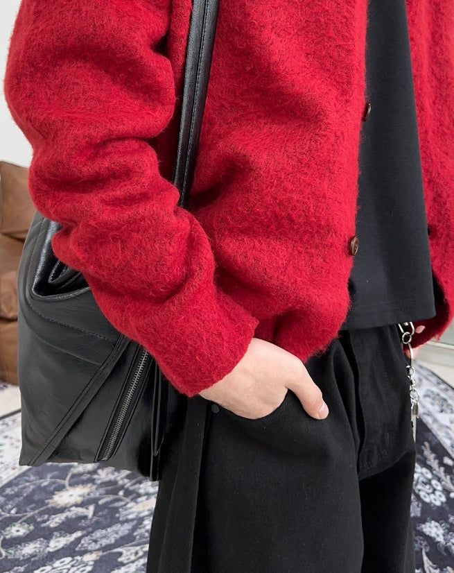 Raffi Brush Crop Cardigan
