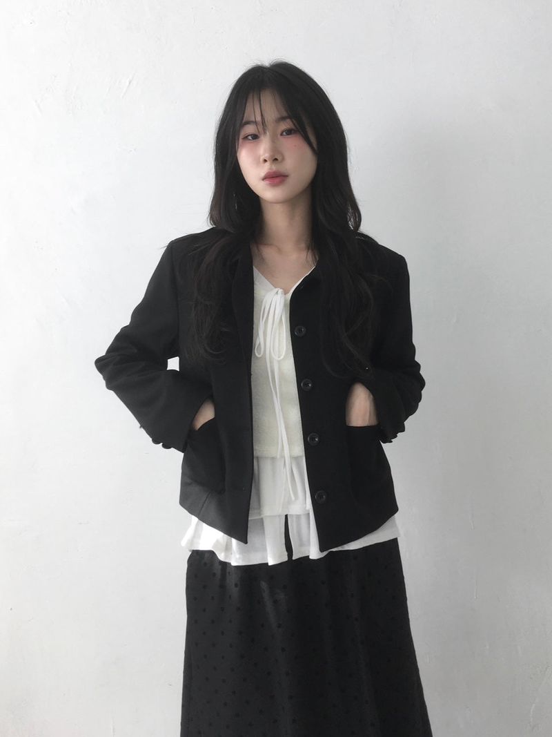 Round Collar Jacket