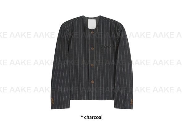 LINEN STRIPE JACKET
