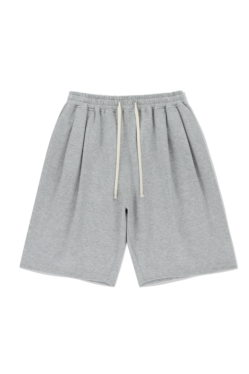 COTTON PINTUCK SHORTS